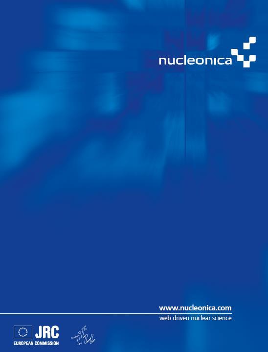 How can Nucleonica help you? Nucleonica provides you with user friendly access to the latest reference data from internationally evaluated nuclear data.