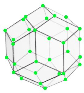 Physical Interpretation of 12 - Tropic of Capricorn - Icosahedron part of Rhombic Triacontahedron 20 - South Temperate Zone - Dodecahedron part of Rhombic Triacontahedron