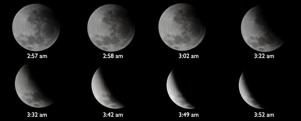 Space Place Measure the moon's size and distance during a lunar eclipse - by Ethan Siegel The moon represents perhaps the first great paradox of the night sky in all of human history.