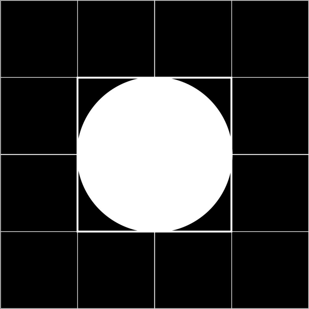 units but less than 4 square units. b. Here is another picture of two squares and a circle.