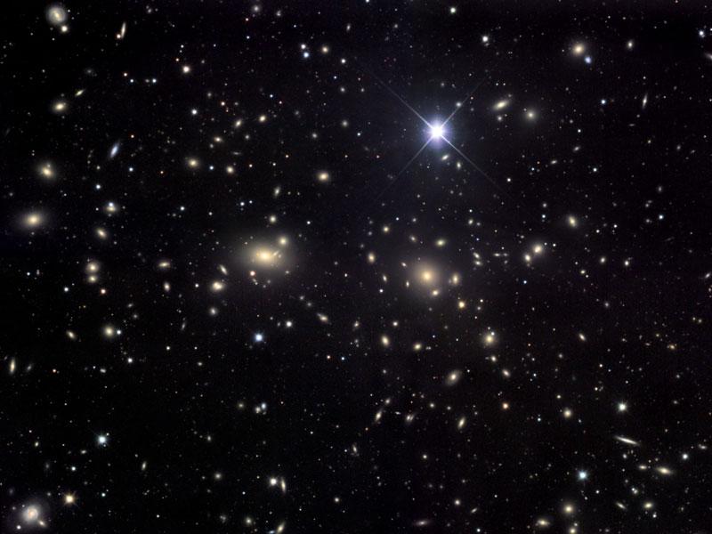Cluster of Galaxies: Coma 320 million