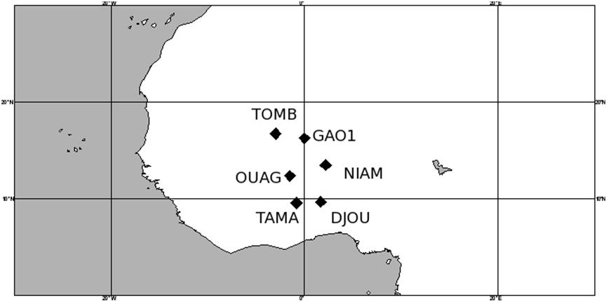Assimilation experiments Impact on humidity analysis TCWV diurnal cycle at Timbuktu, 45 days Mean estimates of Total Column Water Vapour (TCWV) obtained from measurements at TOMBOUCTOU gps station