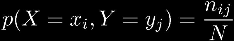 Basics of Probability Theory Consider two random variables X and Y: - X