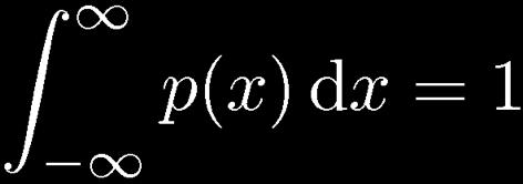 Probability Density If the probability of a real- valued variable x falling in the interval is given by then
