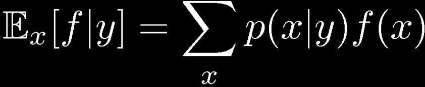 the expecta;on can be approximated as: