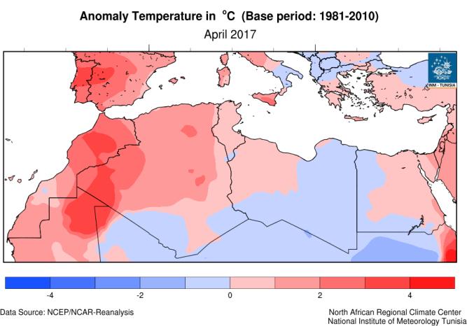 Mean temperature of the region was the 11 th highest since 1980 with +0.6 C above the normal of 1981-2010.