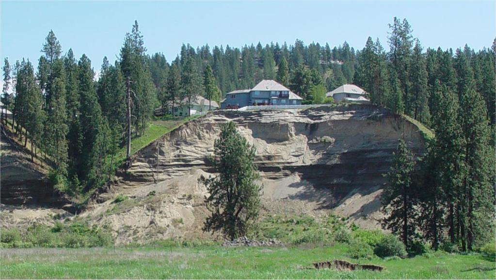 Glacial Lake Missoula s flood deposits are being reworked by