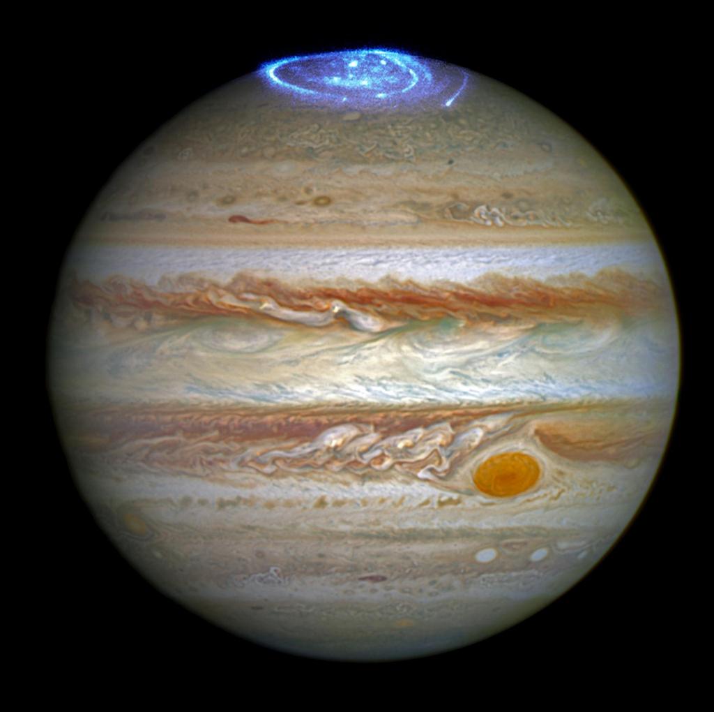 Physical Features Jupiter is one of the four outer planets, along with Saturn, Uranus and Neptune. They are much farther from the sun than Earth and the other inner planets are.