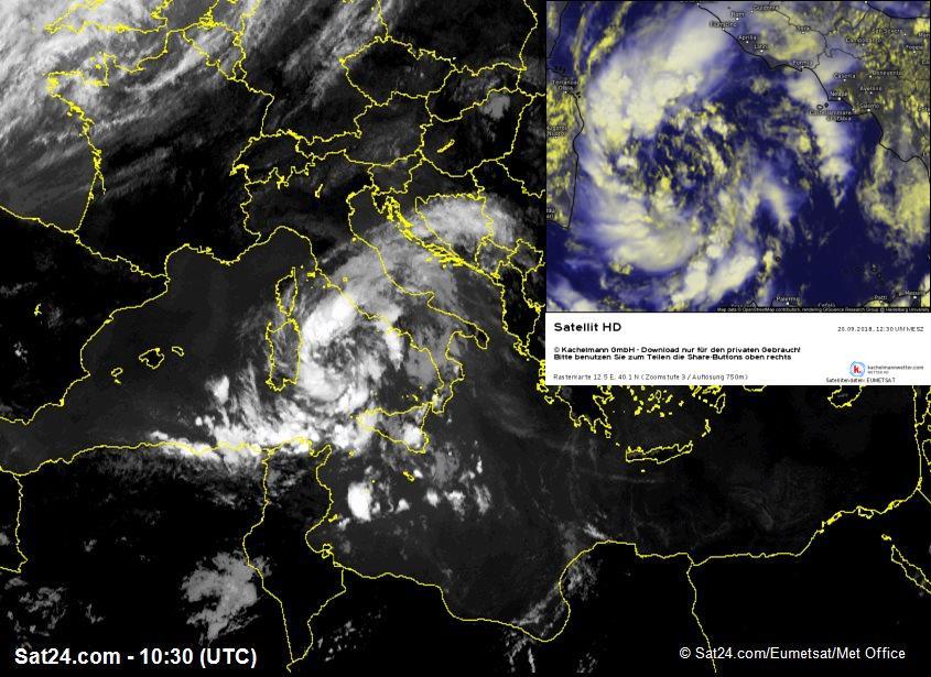 Tropical Storm Otilie 13 Figure 4. Infrared and visible (RGB) satellite images from Otilie at 1030 UTC 20 September.