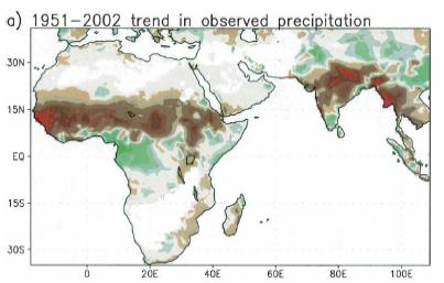 Motivation Trend in Precipitation JAS (1931-2006) Precipitation (mm/day) 6 5.5 5 4.5 4 3.5 3 2.5 2 1.