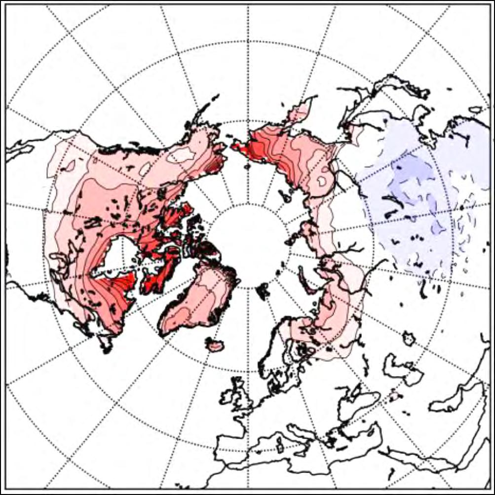 5 forcing experiment Sea Ice Loss Related