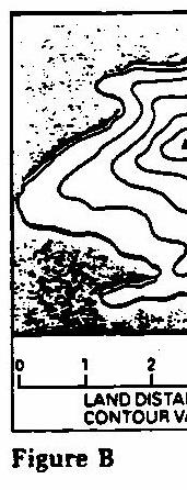 ( Look only at the contour map.) 4.