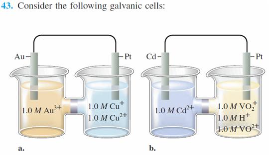 Cell Potential and Concentration If the concentration of an ion in a galvanic cell is changed from its