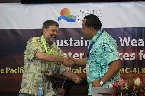 4 th Pacific Meteorological Council (PMC-4) 14-16 August Meeting theme Sustainable Weather, Climate, Oceans and Water Services for a Resilient Pacific.