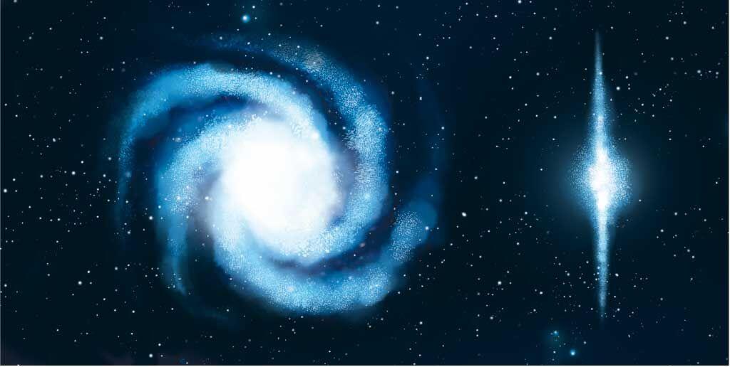The Milky Way is a spiral