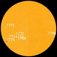 Current Sunspot Activity June 17,