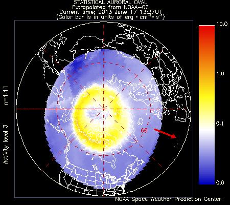 Current Auroral Oval June 17,