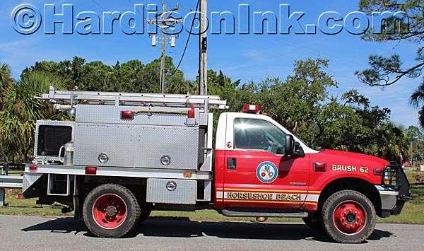 Dixie County Fire-Rescue Brush 62 of Horseshoe Beach was ready for service on Thursday.