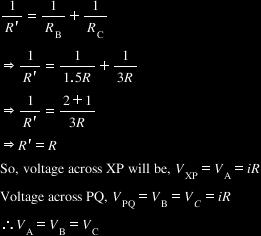 So, their equivalent resistance (R')
