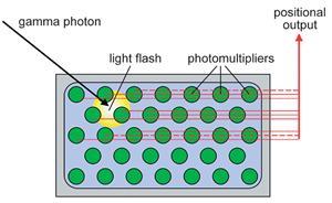 Photomultiplier tubes Pulse amplitude spectrum Amplitude of an electric pulse generated by a γ-photon absorption in photoeffect is proportion to the photon energy.