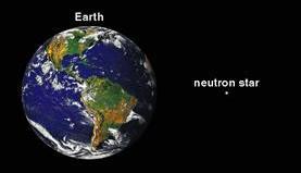 NEUTRON STARS A Neutron Star is the collapsed core of a large star with a mass greater than 3 times the mass of our Sun. Neutron stars are the smallest and densest stars known to exist.