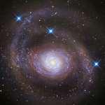 Spiral Galaxy (M51): Whirlpool Galaxy: