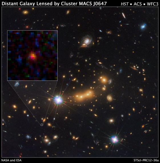 NIRSpec Science II: The First Galaxies Hubble can already see galaxies formed within 500 Myr of the Big Bang (redshift, or z, of 11).