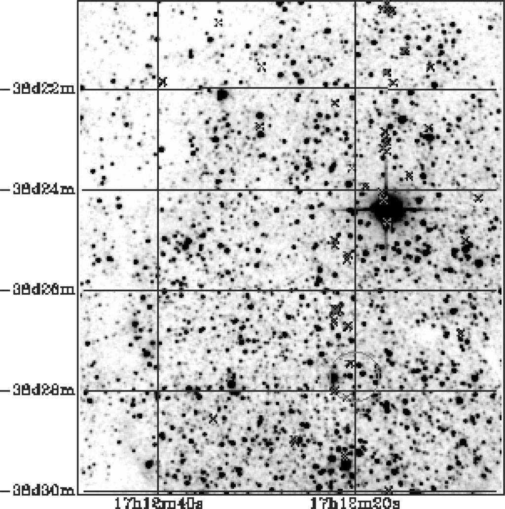 Figure 2. 2MASS arcmin 2 K s image of FSR 1755. 3.