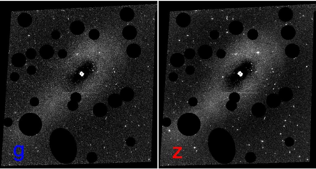mag(z) arcsec 2 Analysis: Surface Brightness ESO 306017 18 mag(g) arcsec 2 20 22 24!