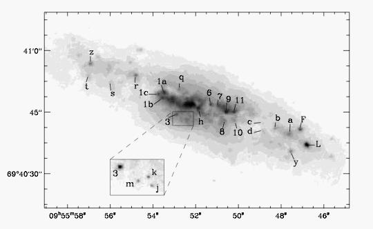 High Resolution M82 Cluster Survey N 100 pc McCrady & Graham 2007 HST/NICMOS + Keck2/NIRSPEC data