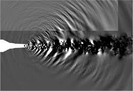 Compressible turbulence: examples Acoustic waves.