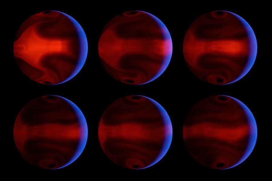 Exoplanet HD 80606 b models of atmospheric