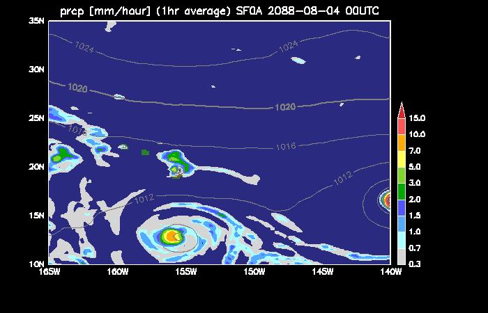 Projected future increase of tropical cyclones near Hawaii Hiroyuki