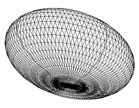 The inversion problem: The objects are assumed to be triaxial ellipsoids.