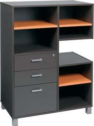 Storage Units can be made in any of our standard, premium or designer colours and provide the