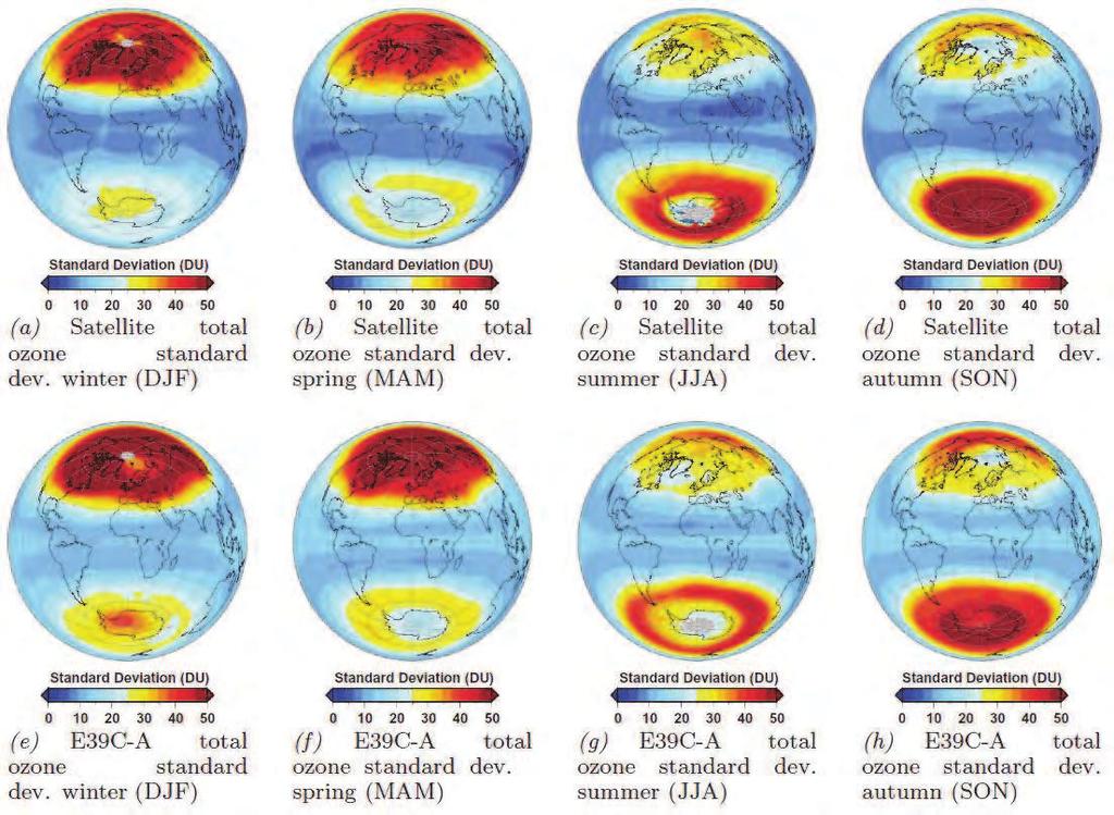 Chemistry-Climate Connections Interaction of Physical, Dynamical, and Chemical Processes in Earth Atmosphere 17 Fig. 9.