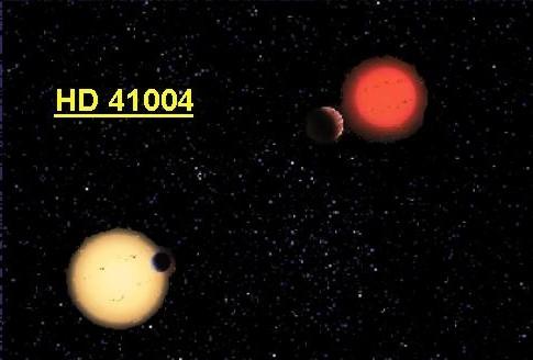 Planets in Binary Stars HD41004: A wide binary system