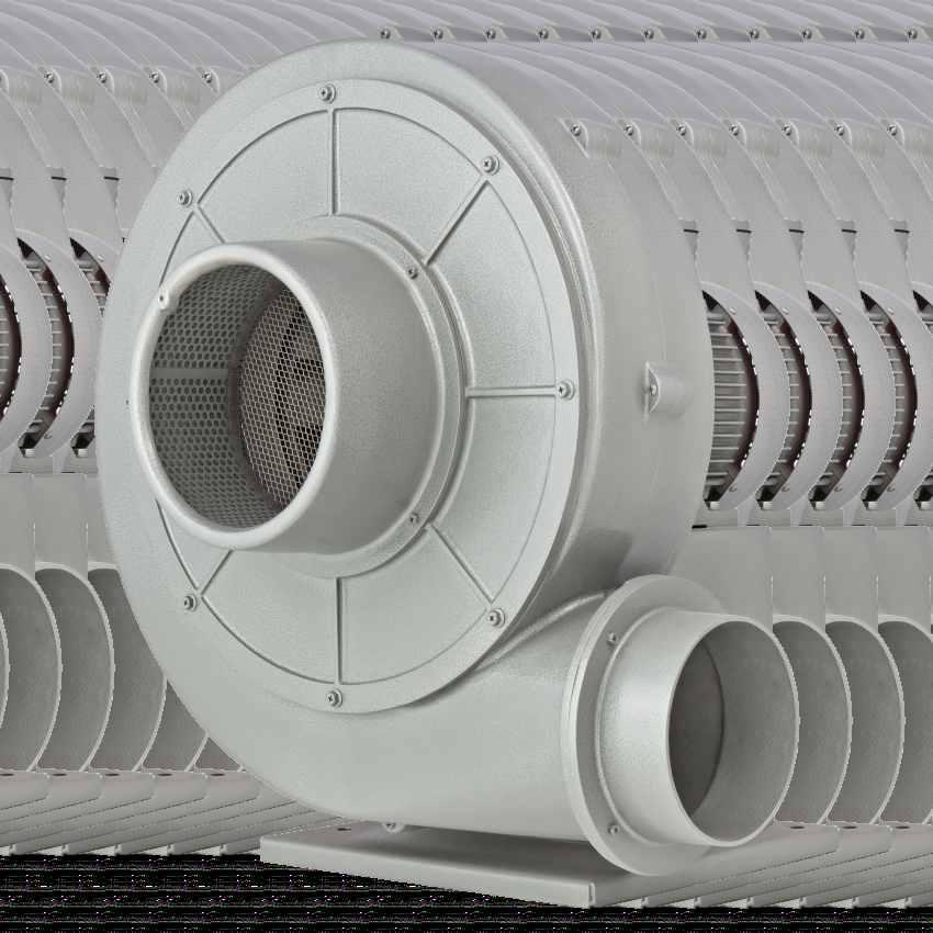 DESCRIPTION Dutair LK-series industrial ventilators consist of a robust body made from die-cast aluminium alloy. Impellers are made of extruded aluminium.