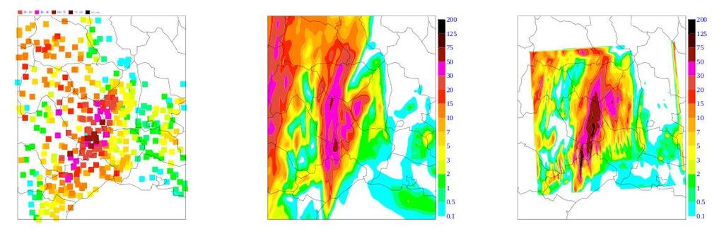 5km AROME 500m Heavy precipitations cases