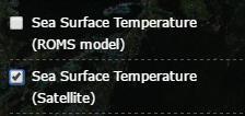 (satellite) To check sea surface temperature (Satellite)
