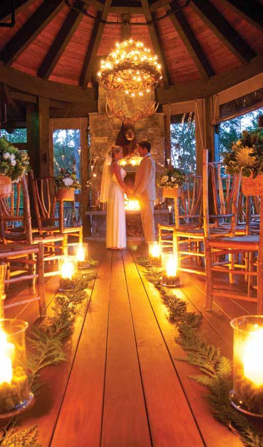 Accommodates up to 75 seated guests Ceremony must be completed by 4:30pm C E R E M O N Y F E E $1,000 Water s E D G E Say I do with
