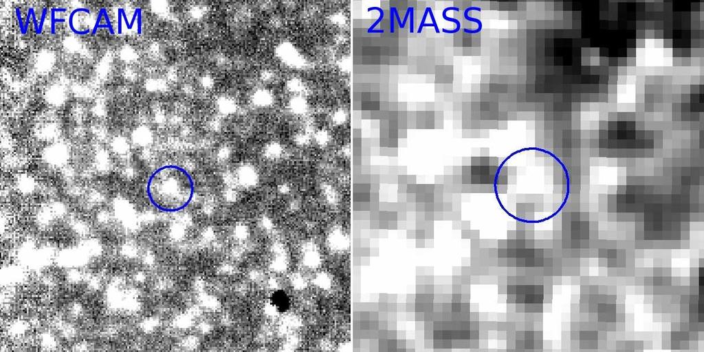 8 M. Peacock et al. Figure 5. WFCAM and 2MASS images of B41. Both images are 45 45 and demonstrate the improved spatial resolution and signal to noise of the WFCAM images over 2MASS.