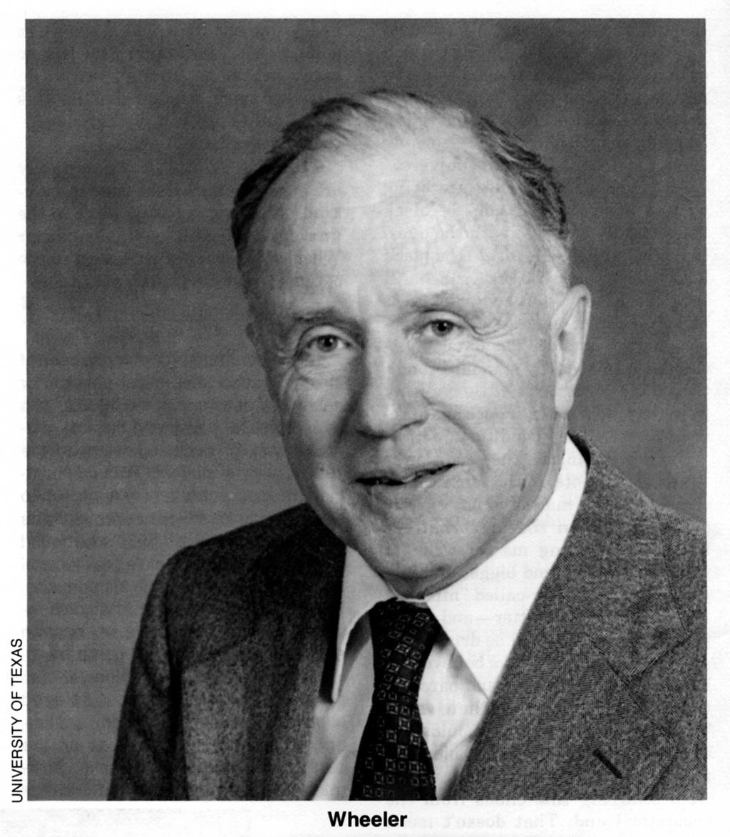 RADICAL CONSERVATISM J.A. Wheeler 1911-2008 Insist on adhering to well- established physical laws (be conservative) but follow those laws into their most extreme