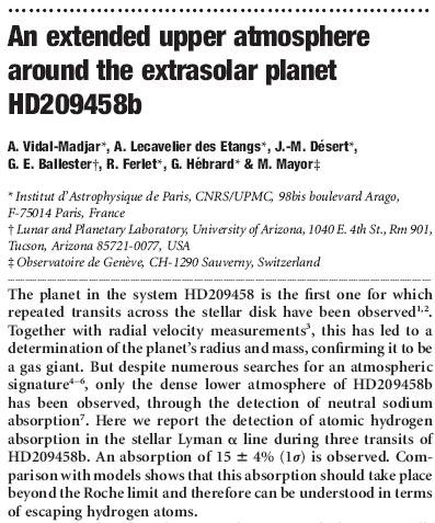 HST UV transit observations in Lyman-α