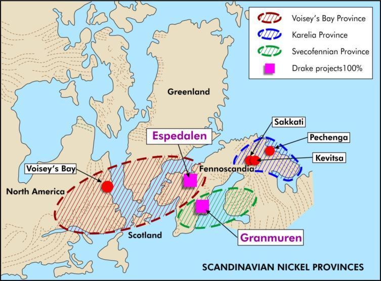 6 Scandinavia: huge nickel endowment Proterozoic age deposits (1.3-2.