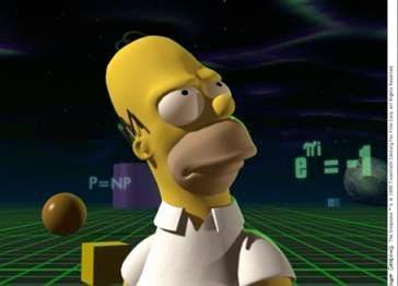 The Simpsons: P = NP?