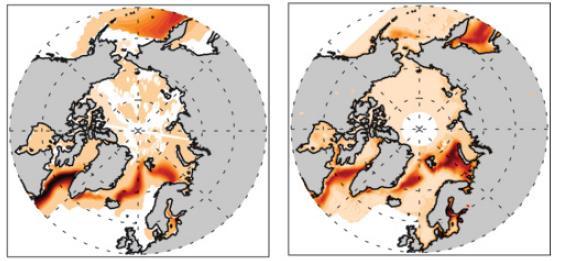 possible role of the AMOC in the observed winter sea ice decline The anti-correlation between