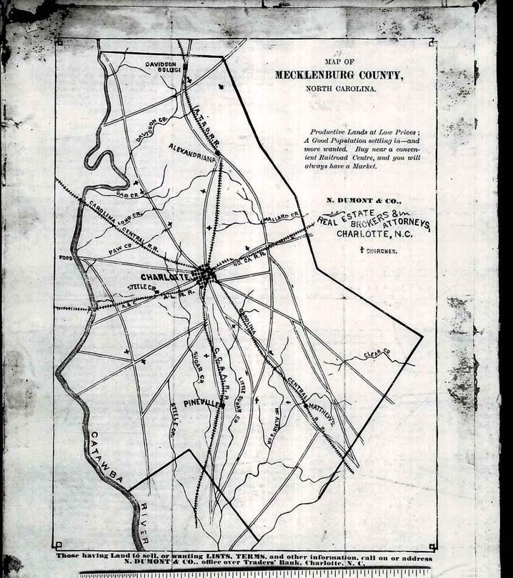 1879 Dumont Map of
