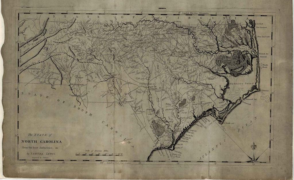 1795 Lewis Map