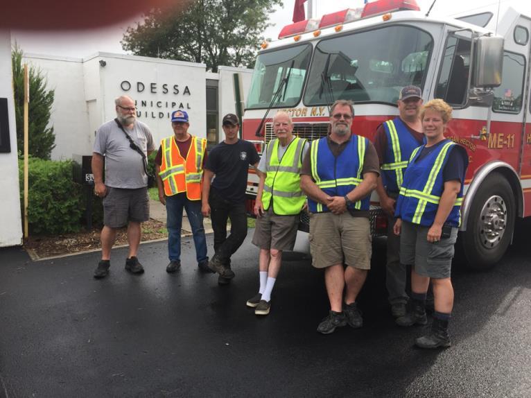 Story and Picture by Odessa File T he storm that moved through the county July 19 called out most to the county emergency units to handle the sudden damages from wind and rain.